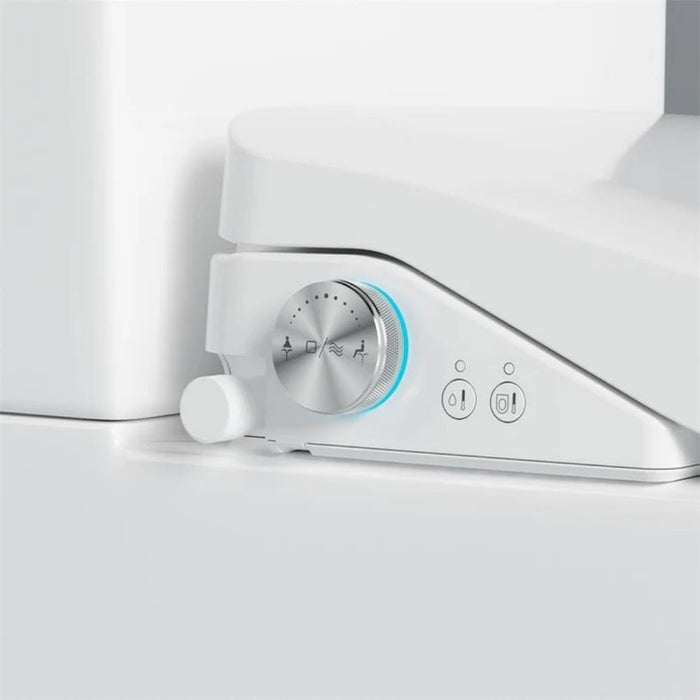 680*390*840mm Lafeme Catania Standard-Luna Rimless Back To Wall Smart Toilet Suite With Heated Seat