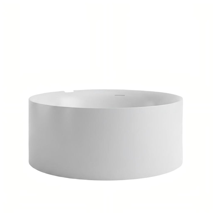 FS19 1350/1400/1500mm White Round Acrylic Freestanding Bathtub