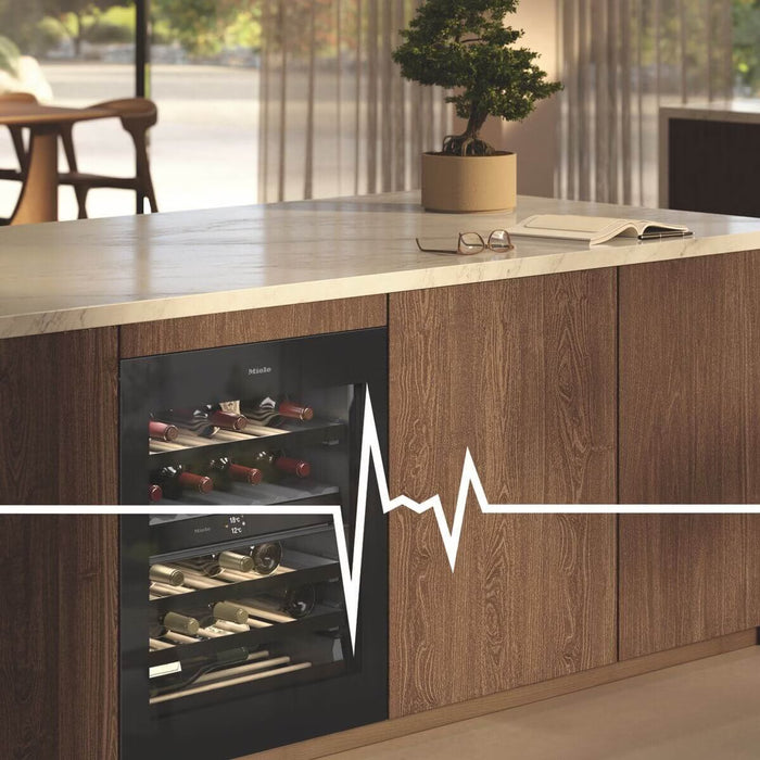 Miele 44 Bottle Built-Under Wine Conditioner With ActiveHumidity Wine Protection System