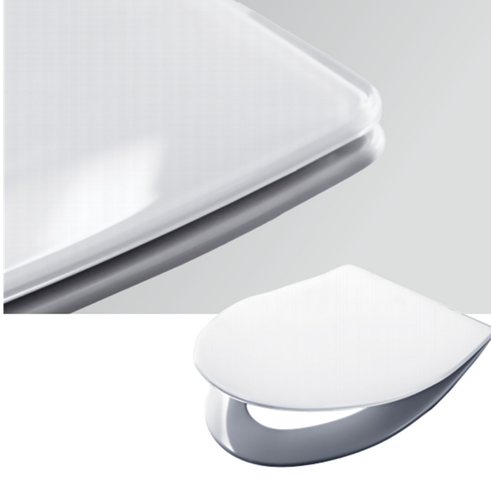 680*380*752mm Kohler Veil Ceramic Gloss White Rimless With Slim Seat/Double Slim Seat Back To Wall Toilet