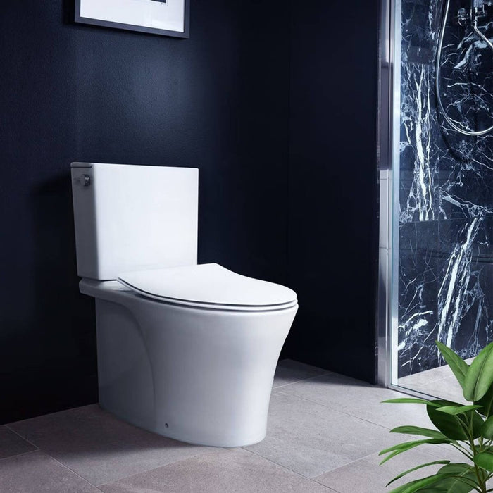 680*380*752mm Kohler Veil Ceramic White Rimless With Slim Seat/Double Slim Seat Back To Wall Toilet