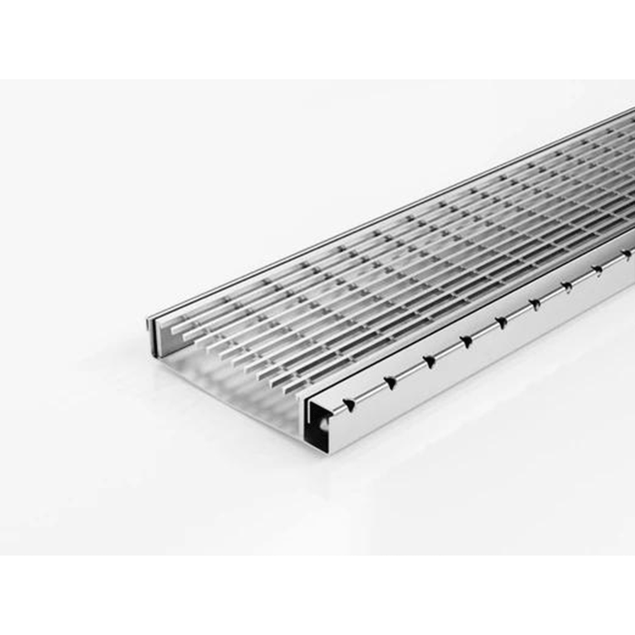 Shower Screen Support drainage system with Standard (TR) grate style