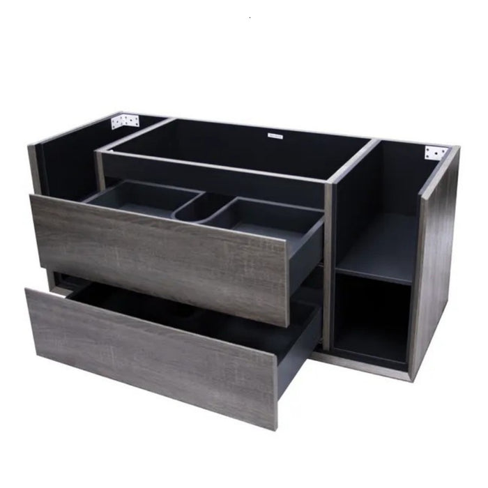 750-1200*460*550mm Inspire Amazon Grey MDF Bathroom Wall Hung Vanity