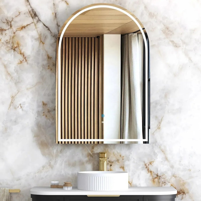 900*600mm Otti Archie Arch Wall Mounted LED Shaving Cabinet