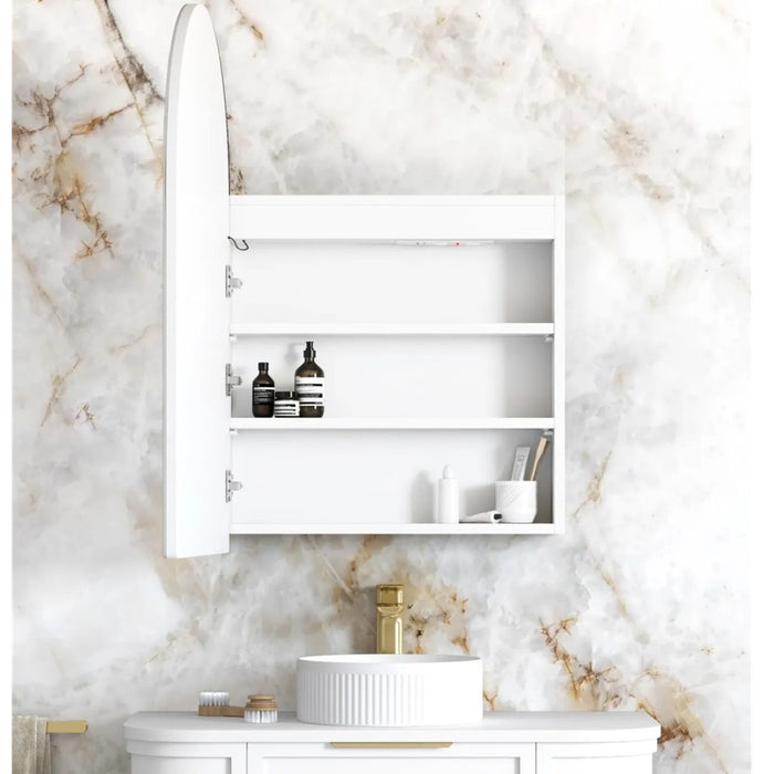 900*600mm Otti Archie Arch Wall Mounted LED Shaving Cabinet