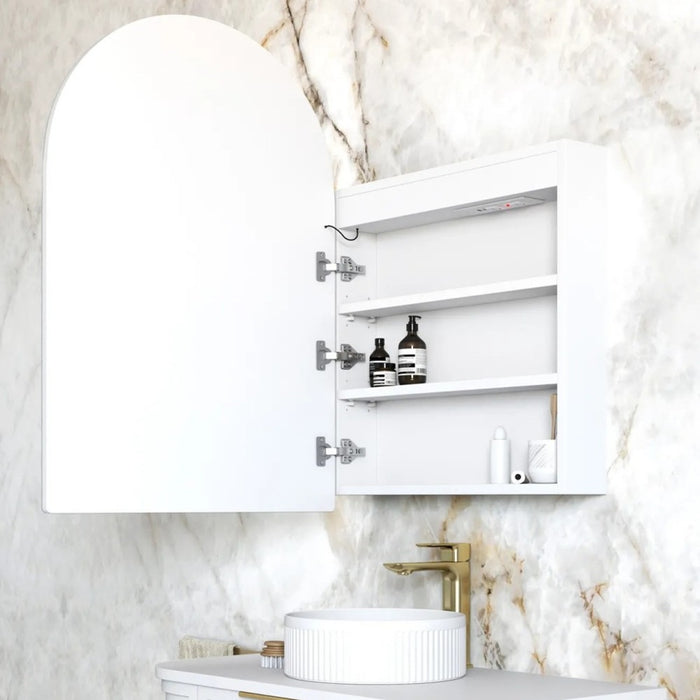 900*600mm Otti Archie Arch Wall Mounted LED Shaving Cabinet