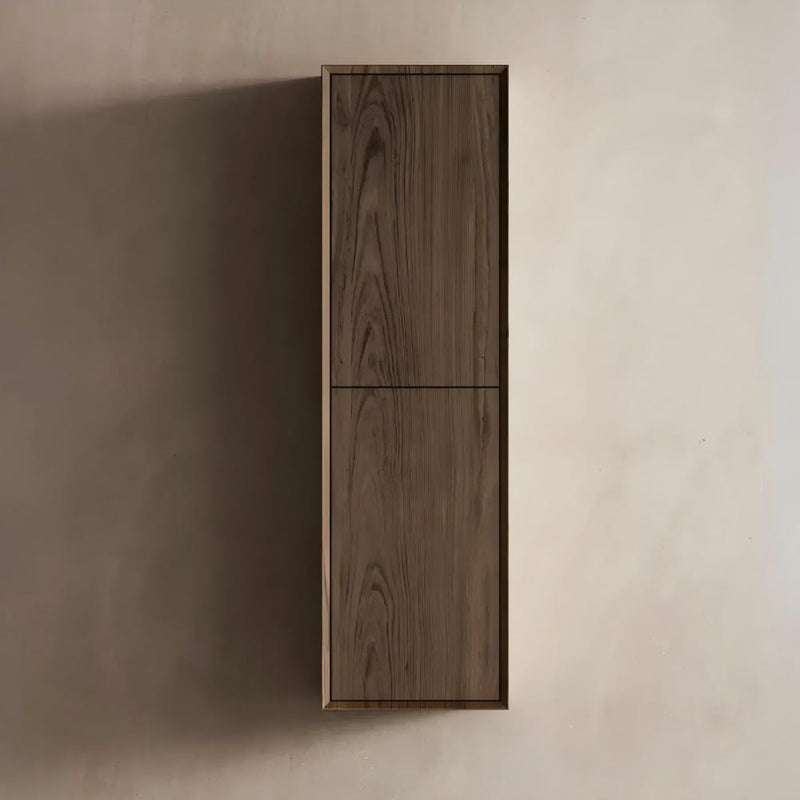350*300*1200mm Otti Havana Sable Walnut Plywood Polyurethane Tall Boy Cabinet