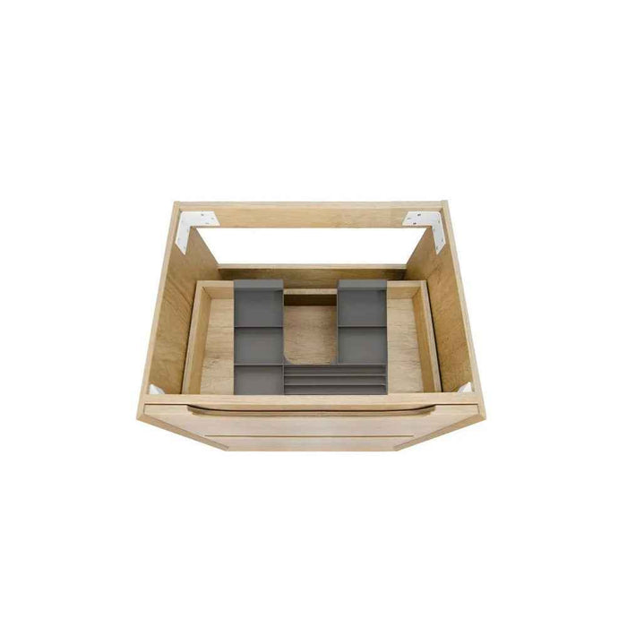 600-1500*460*550mm OTTI Byron Natural Oak High Moisture Resistant Plywood Bathroom Wall Hung Vanity