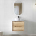 600-1500*460*550mm OTTI Byron Natural Oak High Moisture Resistant Plywood Bathroom Wall Hung Vanity