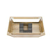 600-1500*460*550mm OTTI Byron Natural Oak High Moisture Resistant Plywood Bathroom Wall Hung Vanity