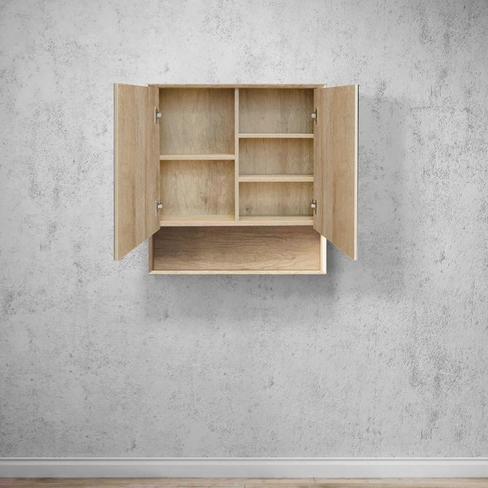 600-1500*800*150mm Otti Byron Natural Oak Wall Mounted Shaving Cabinet