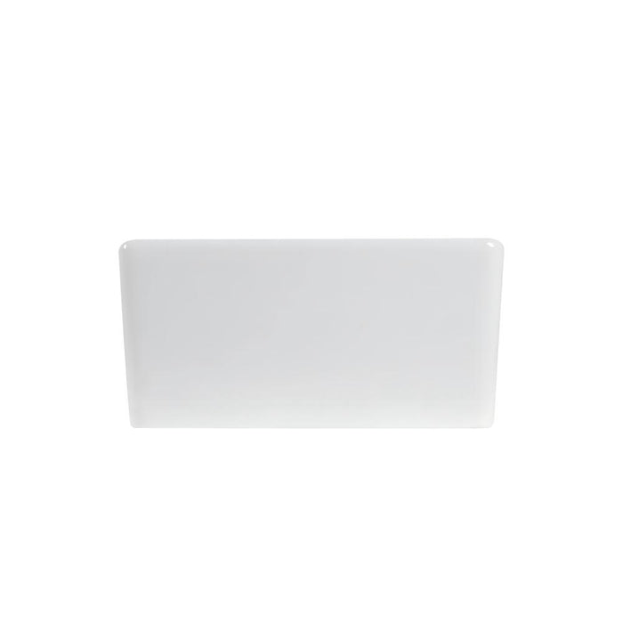 530*395*200mm Otti ESSENTIALS Butler White Ceramic Sink
