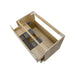 600-1500*460*550mm OTTI Byron Natural Oak High Moisture Resistant Plywood Bathroom Wall Hung Vanity