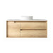 600-1500*460*550mm OTTI Byron Natural Oak High Moisture Resistant Plywood Bathroom Wall Hung Vanity