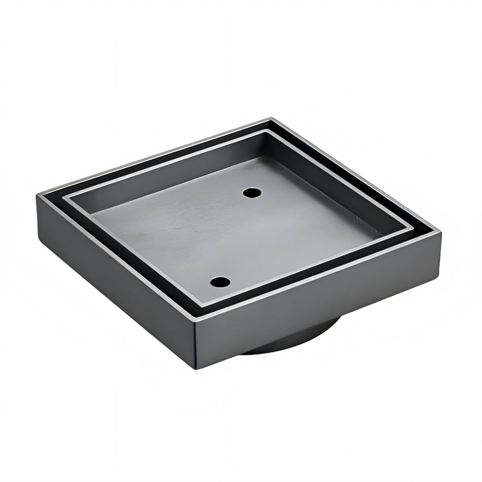 115*115mm Somer D444 Slim Square Tile Insert Floor Drain (90mm outlet) (Copy)