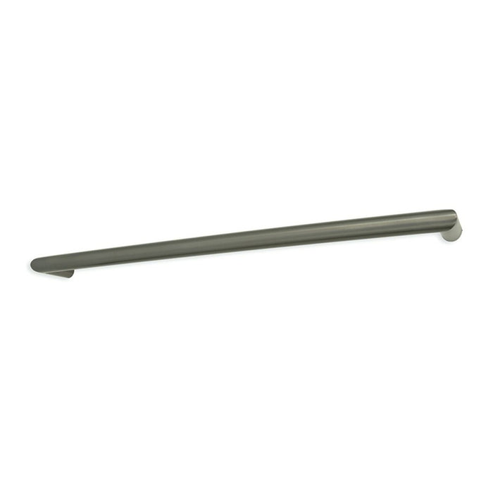 800*32mm Radiant 304 Stainless Steel Low Voltage Single Round Heated Towel Rail