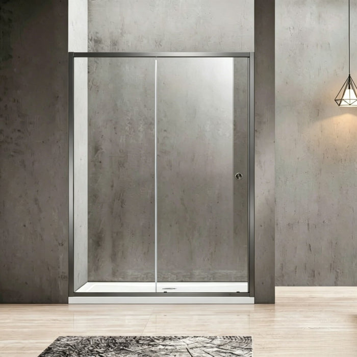 920-1750mm Covey Semi-Frameless Wall To Wall Sliding Door 6mm Thickness Shower Screens - 1900mm Height
