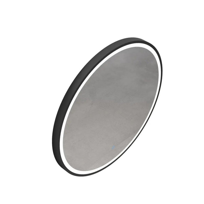 600-800mm Infinity Hamilton Trio-Color & Dimmable Lighting Round Frosted Edge LED Mirror