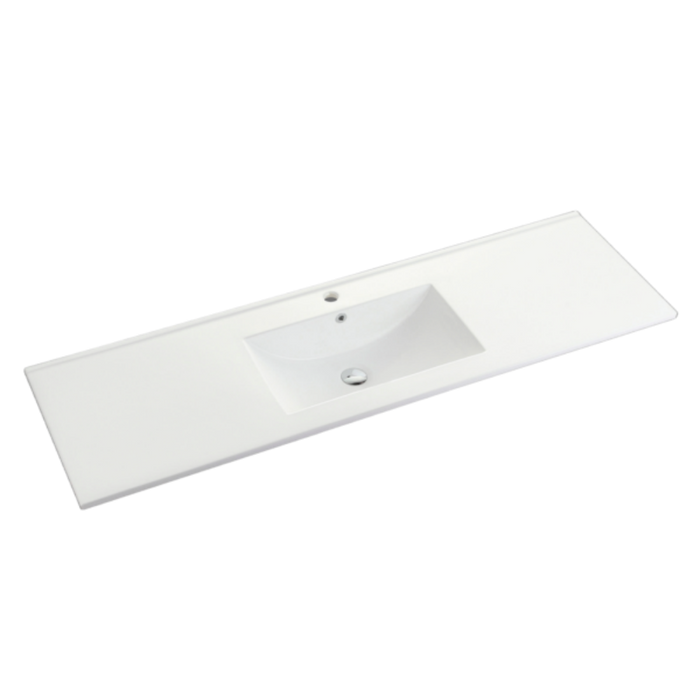 600-1500mm ABS Miami Matt White Shaker Plywood Freestanding(on Kickboard) Vanity Cabinet - HD reno