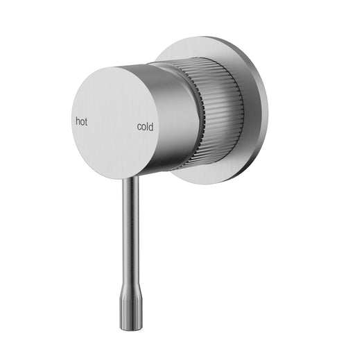 Ikon Linie Brushed Nickel/Matt Black/Gunmetal Grey/Brushed Gold Solid Brass Wall Mixer Trim Kit - HD reno