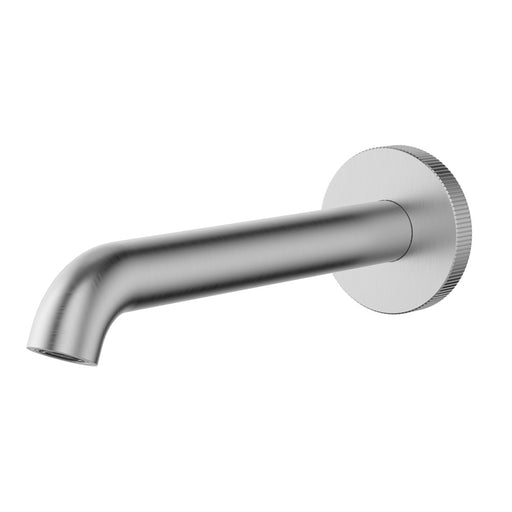 180mm Ikon Linie Brushed Nickel/Matt Black/Gunmetal Grey/Brushed Gold Solid Brass Round Spout - HD reno