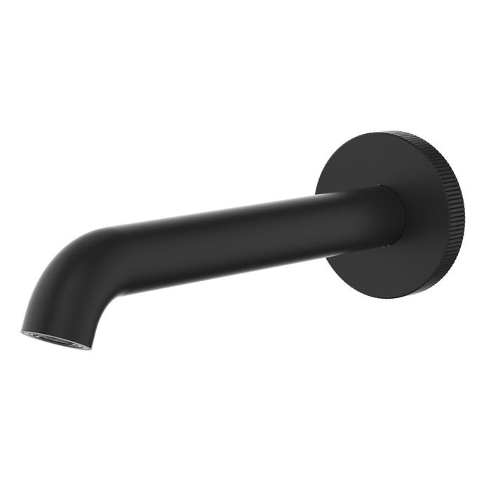 180mm Ikon Linie Brushed Nickel/Matt Black/Gunmetal Grey/Brushed Gold Solid Brass Round Spout - HD reno