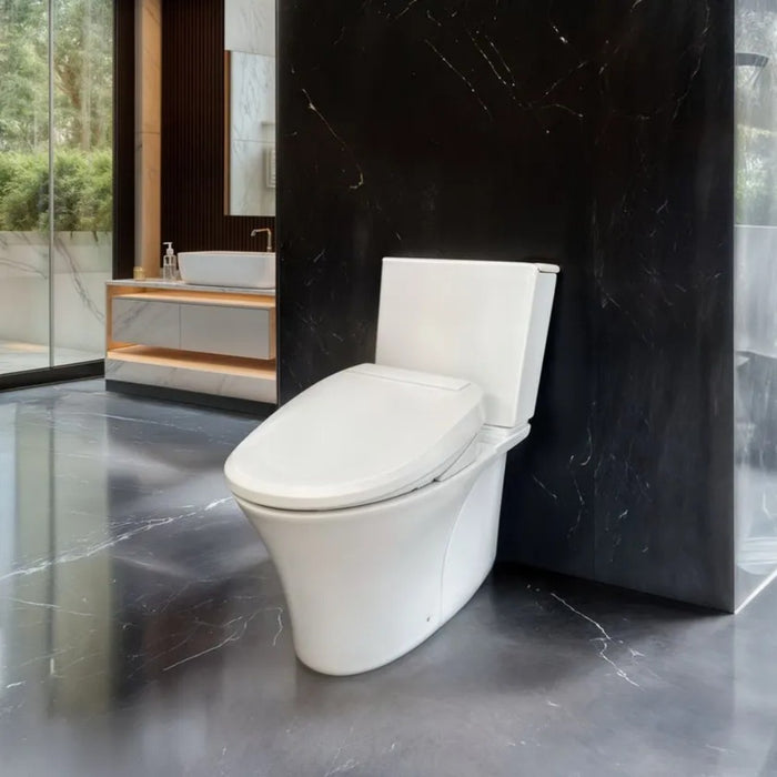 680*380*752mm Kohler Veil Ceramic Gloss White Rimless With Electronic Bidet Seat Smart Toilet