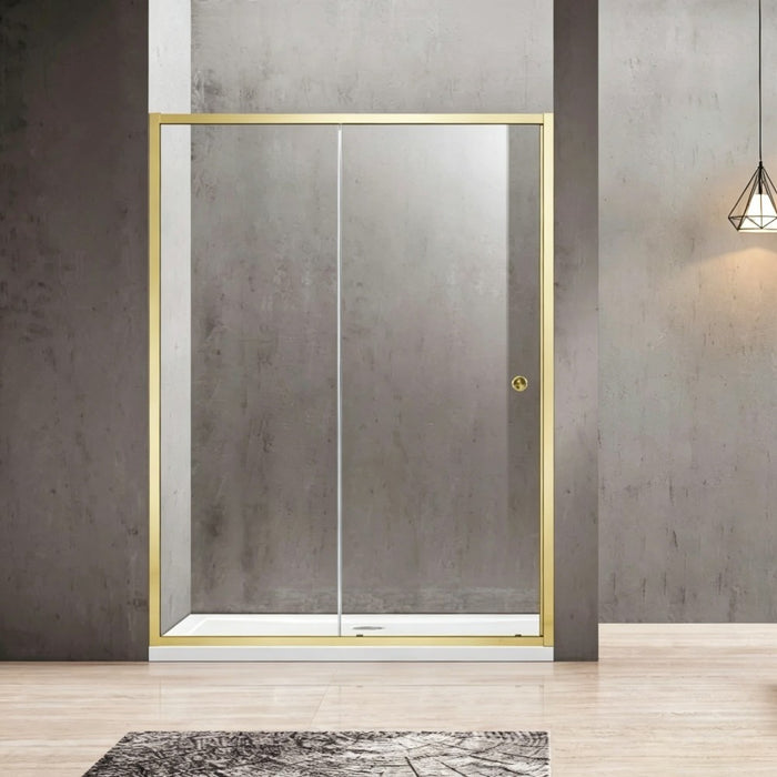 920-1750mm Covey Semi-Frameless Wall To Wall Sliding Door 6mm Thickness Shower Screens - 1900mm Height