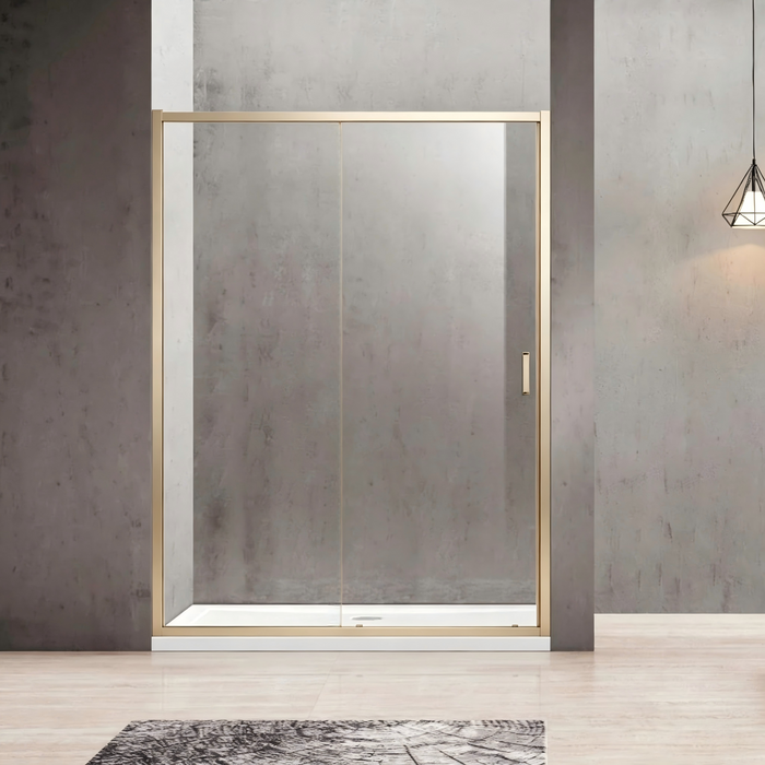 920-1750mm Covey Semi-Frameless Wall To Wall Sliding Door 6mm Thickness Shower Screens - 2000mm Height