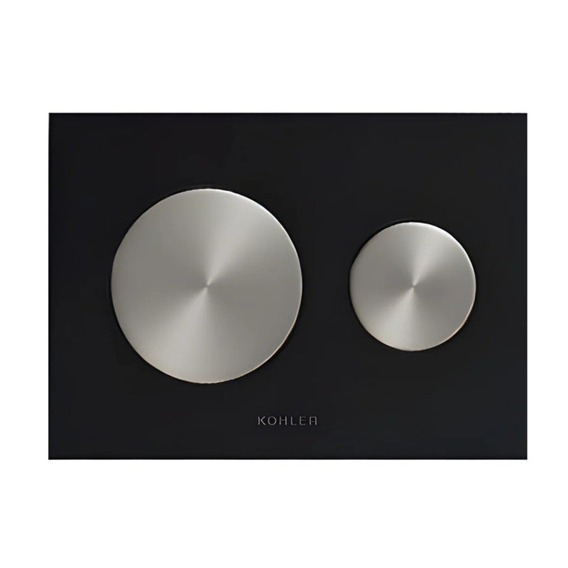 Kohler Skim 225mm Metal & Glass Flush Plate for Pneumatic Cisterns Only
