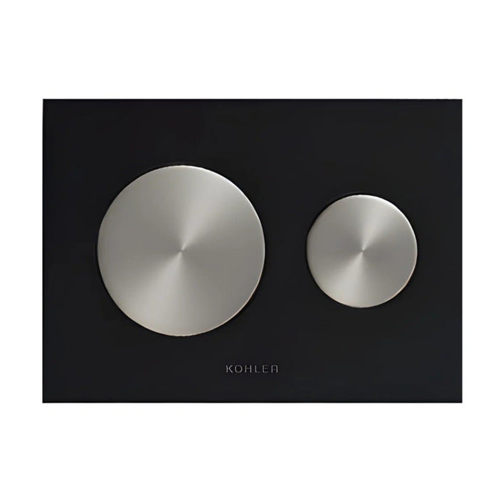 Kohler Skim 225mm Metal & Glass Flush Plate for Pneumatic Cisterns Only
