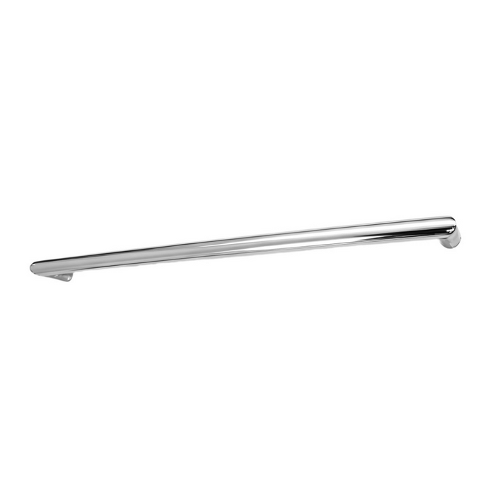 800*32mm Radiant 304 Stainless Steel Low Voltage Single Round Heated Towel Rail