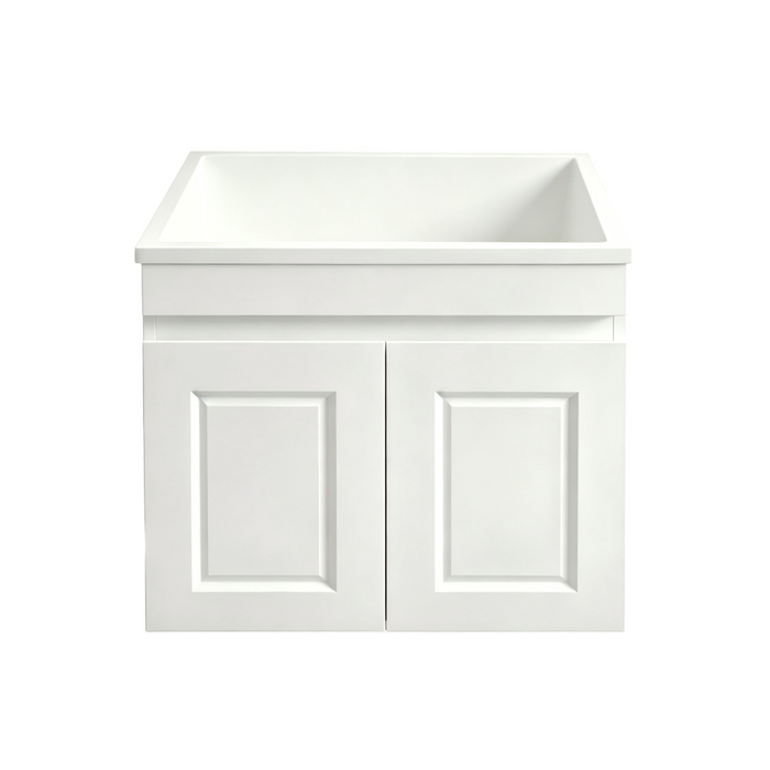 600-1500*455*445mm OTTI Hampton Matt White Bathroom Wall Hung Vanity