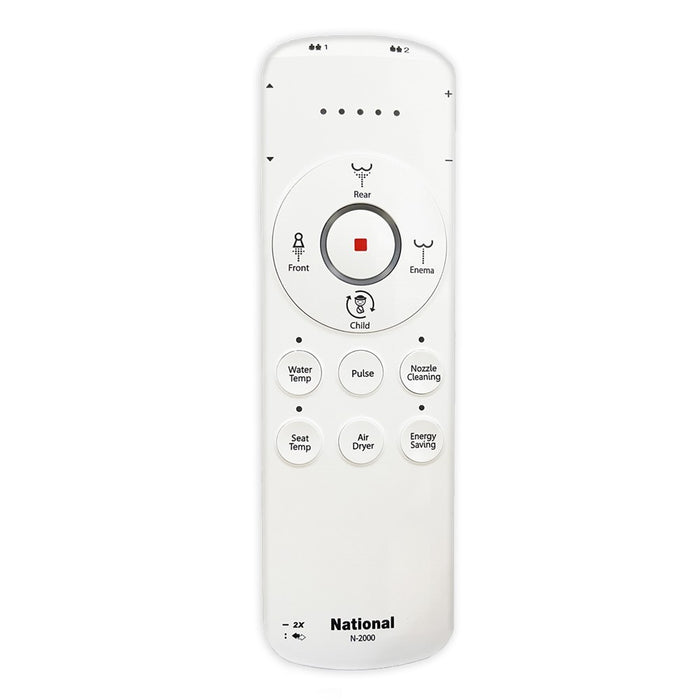The Bidet Shop National N-2000 Ultra Slim Bidet - Remote Control