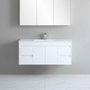 900-1800*460mm Bathroom Vanity Standard PVC Gloss White Wall Hung Vanity