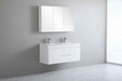 900-1800*460mm Bathroom Vanity Standard PVC Gloss White Wall Hung Vanity