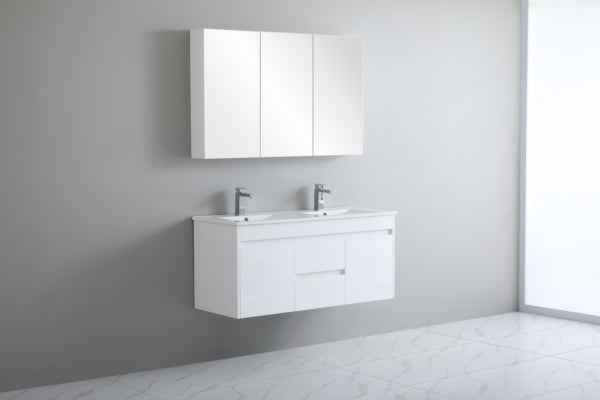900-1800*460mm Bathroom Vanity Standard PVC Gloss White Wall Hung Vanity