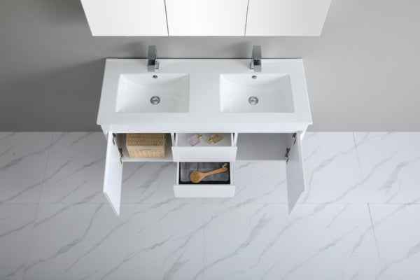 900-1800*460mm Bathroom Vanity Standard PVC Gloss White Wall Hung Vanity