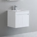 600-750*460mm Bathroom Vanity Standard PVC Gloss White Wall Hung Soft Closing  Vanity - HD reno