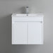 600-750*460mm Bathroom Vanity Standard PVC Gloss White Wall Hung Soft Closing  Vanity - HD reno