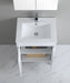 600-750*460mm Bathroom Vanity Standard PVC Gloss White Freestanding With Kickboard Vanity - HD reno