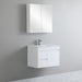 600-750*460mm Bathroom Vanity Standard PVC Gloss White Wall Hung Soft Closing  Vanity - HD reno