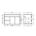 900-1800*460mm Bathroom Vanity Standard PVC Gloss White Wall Hung Vanity - HD reno