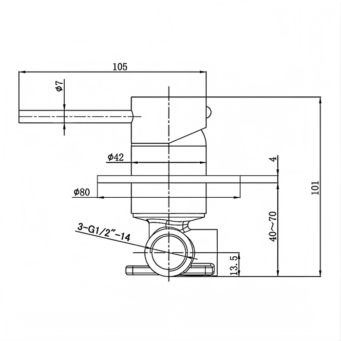 Complete Brushed Copper Round Essential Bathroom Package - Tapware, Shower Set & Accessories