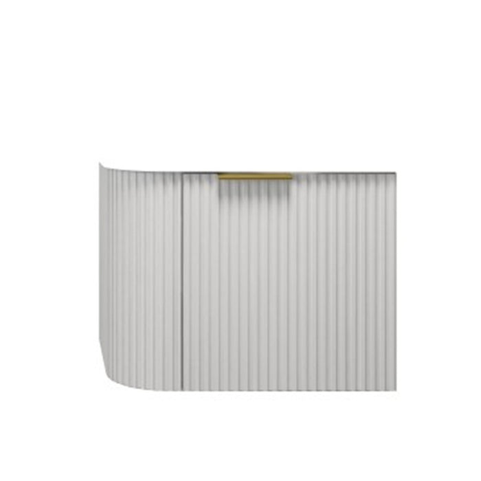 600-1500*455*450mm Infinity Rio Matt White Plywood R-Corner Wall Hung Vanity