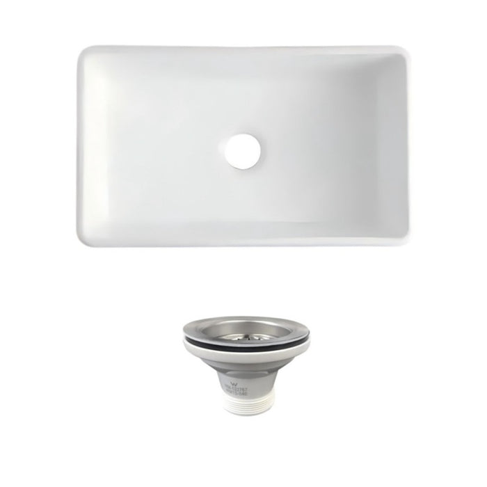 616*465*256mm Otti Hampshire Butler White Ceramic Kitchen Sink