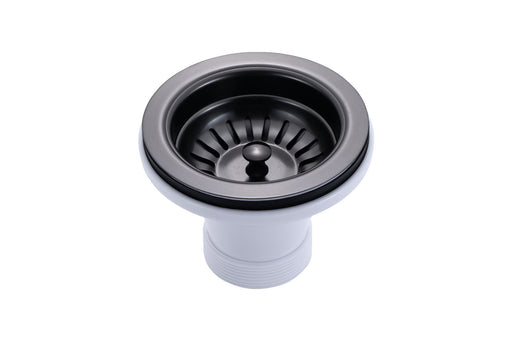 600*450*230mm Gun Metal Undermount Top Single Bowl Kitchen Stainless Steel Sink - HD reno
