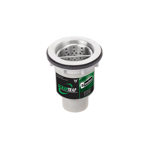 Sink Waste Arrestor Suits 90mm Outlet - 3mm Diameter Strainer Holes - HD reno