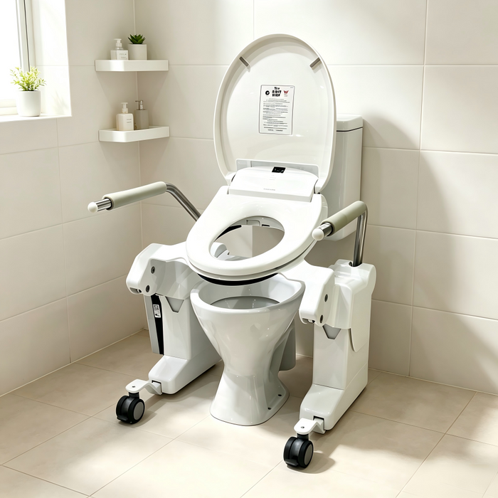 Aerolet Standard Electric Toilet Lift - Parallel With Lower Arm