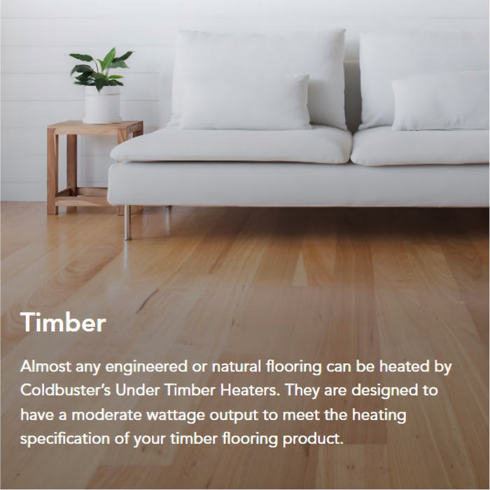 Coldbuster Underfloor Heating | Electric Floor Heating Australia | Warm Floors for Every Space